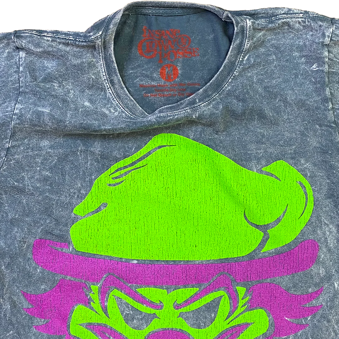"Riddle Box Vintage" Womens Long Sleeve T-Shirt In Mineral Wash Grey - Image 5