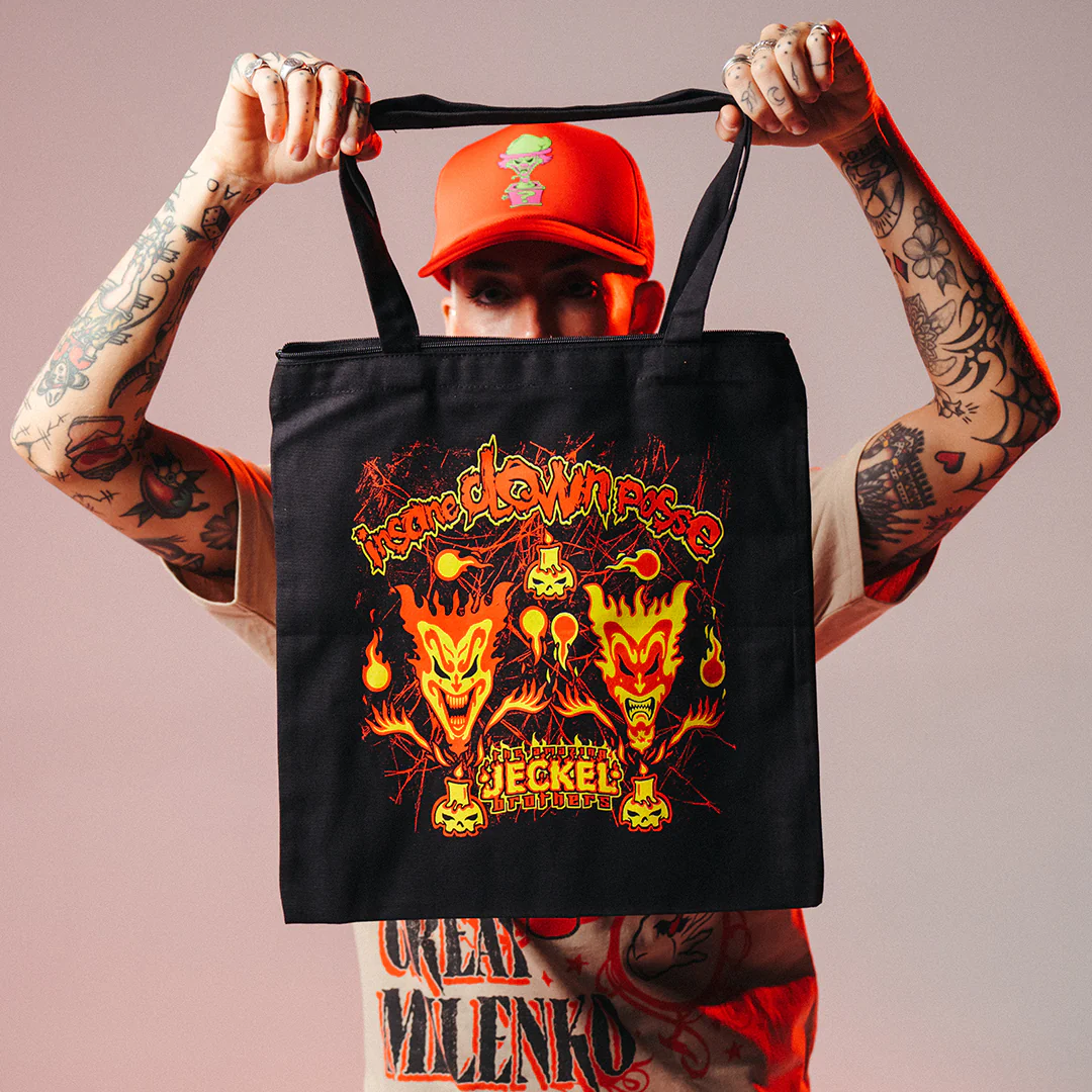 "The Amazing Jeckel Brothers" Zip Tote Bag - Image 4